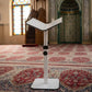 Adjustable Aluminum Plain Book Reading Stand Table - 33" Height
