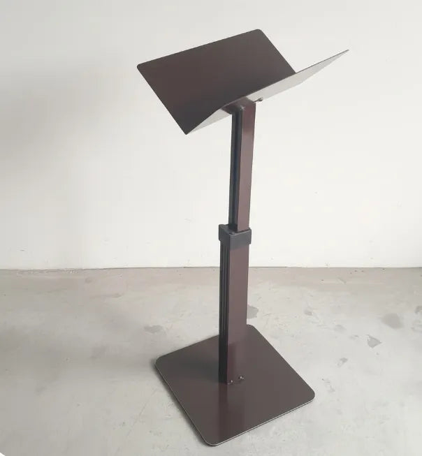 Adjustable Aluminum Plain Book Reading Stand Table - 33" Height