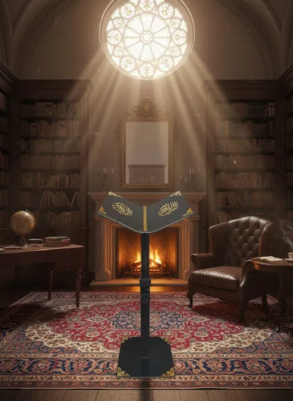 Luxury Golden Acrylic & Aluminium Adjustable Reading Stand