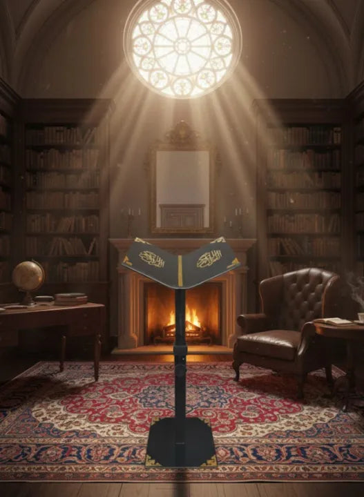 Luxury Golden Acrylic & Aluminium Adjustable Reading Stand